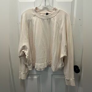 💕 VGUC Vuori Sunnyside Crew in Cream/Off White - Sz Medium